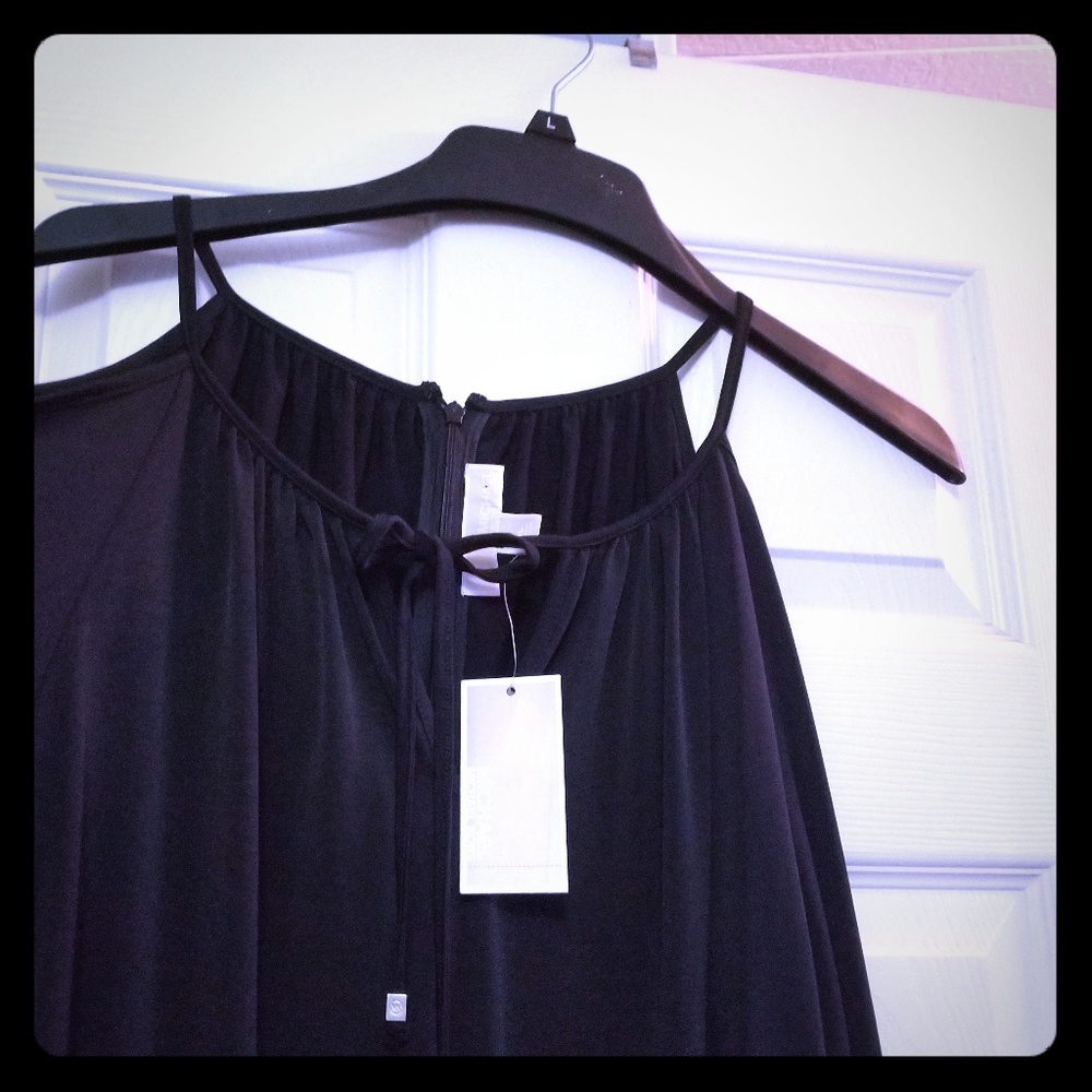 black dress